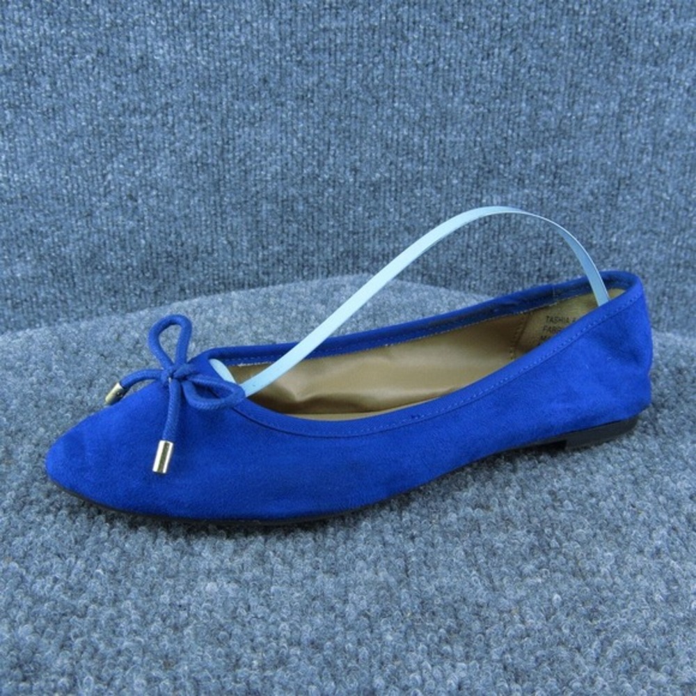 ZiGi Soho Tashia Women Ballet Shoes Blue Fabric Slip On Size‎ 6 Medium